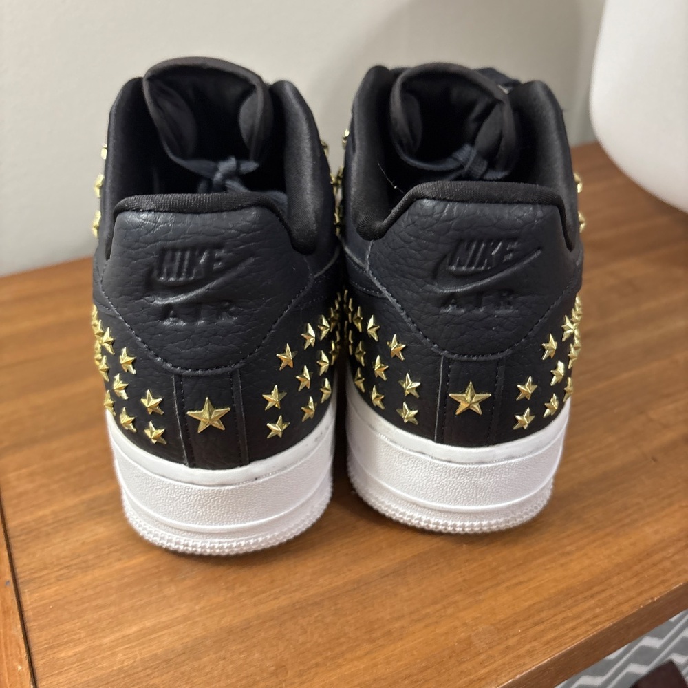 Nike Air Force 1 Star-Studded Sneakers Women’s 8.5 - Picture 4 of 7